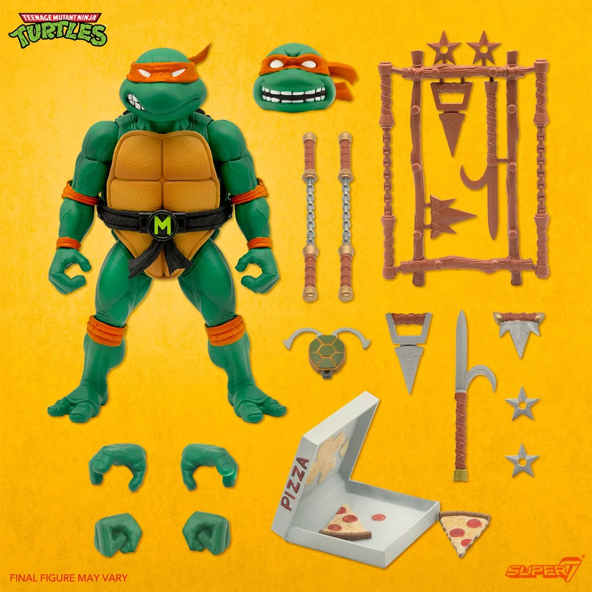 Teenage Mutant Ninja Turtles Ultimates Michelangelo Hasbro Toys